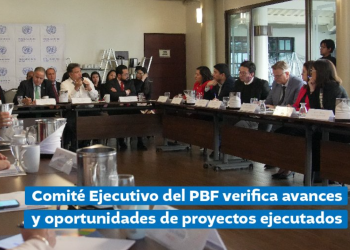 Comité Ejecutivo del PBF verifica avances y oportunidades de proyectos ejecutados