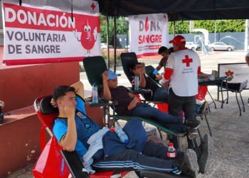 Conred y Cruz Roja organizaron una jornada de donación de sangre./Foto: CRG.