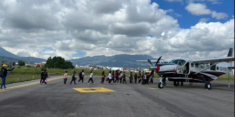 Aeródromo de Quetzaltenango avanza en su certificación./Foto: CIV.