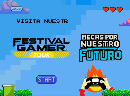 Participa en el Festival Gamer Tour y conoce sobre las Becas por Nuestro Futuro