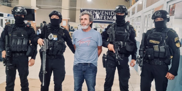 Líder del grupo del narcotráfico "Los Huistas". / Foto: PNC.