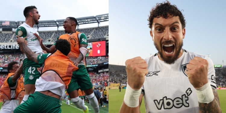 Palmeiras y Botafogo se citan en un duelo brasileño de octavos en el Mundial de Clubes