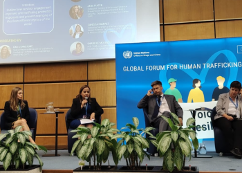 SVET participa en histórico Foro Mundial para Sobrevivientes de la Trata de Personas. (Foto: SVET)