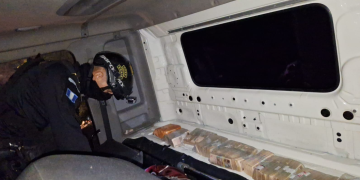 La incautación representa un duro golpe a las estructuras criminales que operan en el país. / Foto: PNC