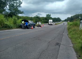 Anuncian trabajos de mantenimiento en el km 135 y 151 de la CA-2 jurisdicción de Suchitepéquez