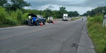 Anuncian trabajos de mantenimiento en el km 135 y 151 de la CA-2 jurisdicción de Suchitepéquez