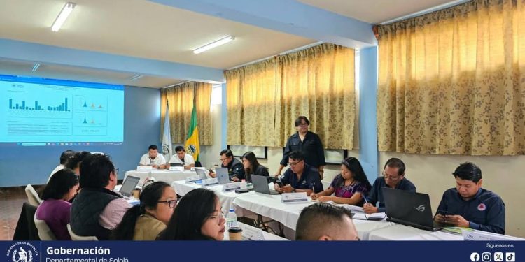 Reunión ordinaria de la Unidad Técnica Departamental fortalece la planificación 2025 en Sololá