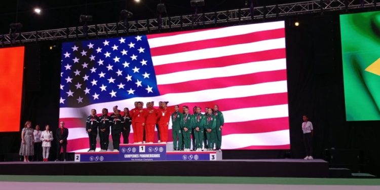 El equipo estadounidense se impuso en el Campeonato Panamericano de Gimnasia Artística en Panamá.