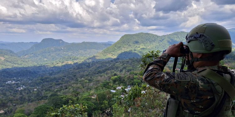 Presidente Arévalo, de Guatemala, y la presidenta Sheinbaum, de México, acordaron activar el Ganseg para fortalecer la seguridad fronteriza. / Foto: Ejército de Guatemala.