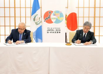 Guatemala y Japón firmaron un Memorándum de Cooperación en Materia de Formación Diplomática