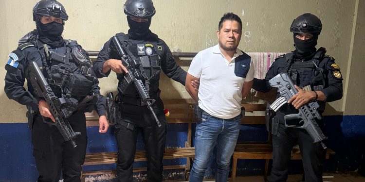 SGAIA reporta la captura de extraditable por vínculos con el narcotráfico en Alta Verapaz