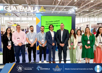 Empresas guatemaltecas participan en Feria Tecnológica en Italia