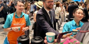 Guatemala promueve su café y cacao en la Expo 2025 Osaka, en Japón