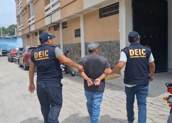 El detenido fue identificado como Manuel “N”, de 36 años. / Foto: PNC.