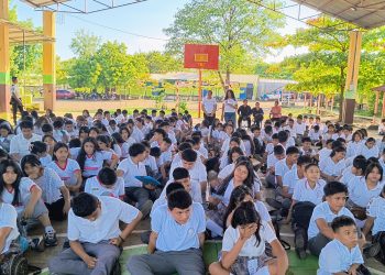 Feria de sensibilización en conmemoración del Día Mundial contra el Trabajo Infantil en Izabal