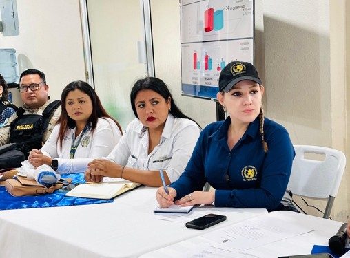 Mesa departamental de seguridad de El Progreso mantiene estrategias de prevención