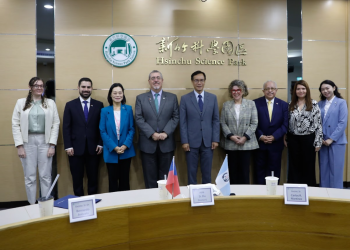 Presidente Arévalo destaca cooperación tecnológica por parte de la República de China (Taiwán). / Foto: Daniel Hernández.