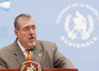 Presidente Arévalo en La Ronda. / Foto: Dickéns Zamora.