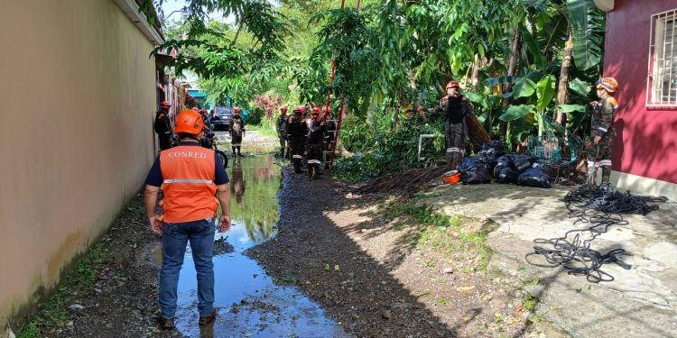 Conred continúa con las acciones de respuesta. / Foto: Conred