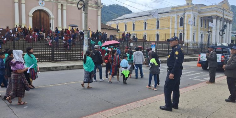 Siguen acciones del Plan de Seguridad Bono 14 en Totonicapán