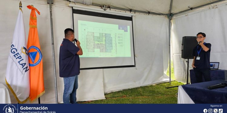 Sigue el fortalecimiento de la gestión de riesgo y planificación territorial en Sololá
