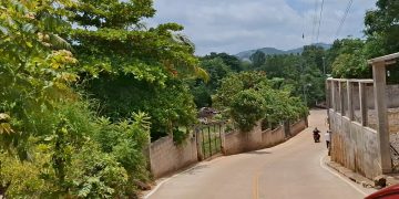 Entregan mejoramiento de calle en aldea El Sitio, Pasaco, Jutiapa