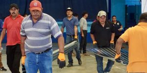 Fodes entrega ayuda humanitaria en Escuintla./Foto: Mides.