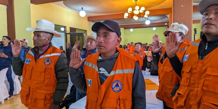 Fortalecen la capacidad comunitaria ante emergencias en Chiantla, Huehuetenango