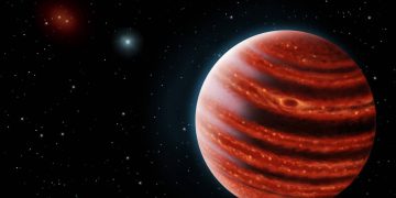 Descubren un planeta gigante escondido en el disco que rodea a una estrella joven