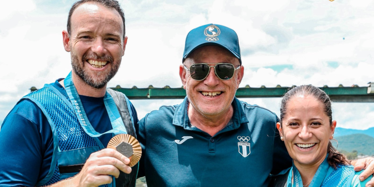 ¡En la mira del mundo! Jean Pierre Brol y Adriana Ruano lideran el ranking mundial de tiro