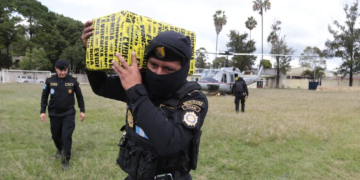 SGAIA, ha demostrado un avance firme en el combate contra las estructuras criminales que operan en Guatemala. / Foto: PNC