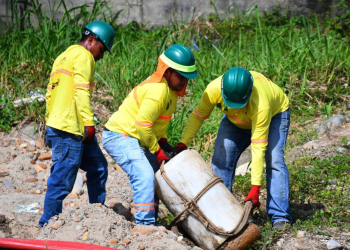 Inician la construcción del puente paralelo Nahualate, en Suchitepéquez./Foto: CIV.