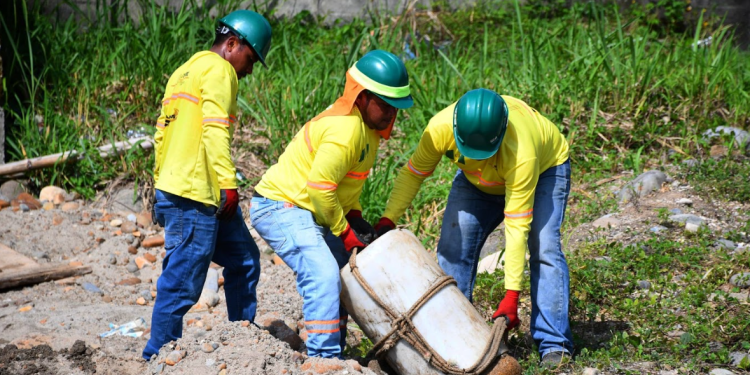 Inician la construcción del puente paralelo Nahualate, en Suchitepéquez./Foto: CIV.