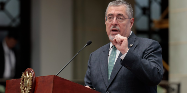 Presidente Arévalo recalcó su apoyo a los guatemaltecos migrantes./Foto: Alex Jacinto.