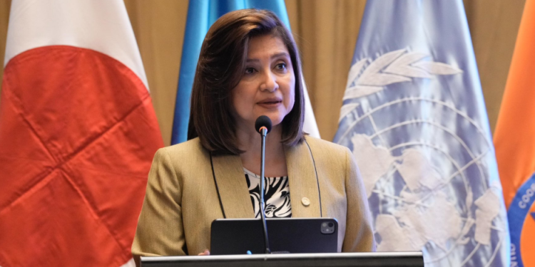 Vicepresidenta participa en taller del Sistema de Alerta Temprana Multi-Amenaza. (Foto: vicepresidencia)