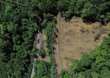 Paso provisional hacia Santa María de Jesús por San Juan El Obispo./Foto: CIV.