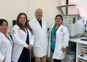 Ministerio de Salud fortalece la Red de Laboratorios Clínicos en los Centros de Atención Permanente. (Foto: MSPAS)