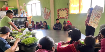 Brigadas de Salud dan apoyo nutricional a niños y niñas en Totonicapán. (Foto: MSPAS)