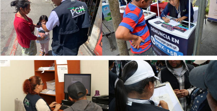 Más del 75 % de los casos tienen su origen en el entorno familiar. / Foto: PGN.