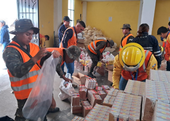 Continúa entrega de alimentación y ayuda humanitaria en Santa María de Jesús