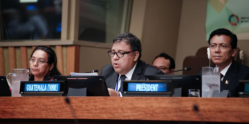Guatemala presenta el V Informe de la Revisión Nacional Voluntaria (RNV) ante Naciones Unidas