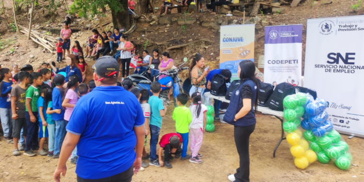 Mintrab lucha contra el trabajo infantil. / Foto: Mintrab.