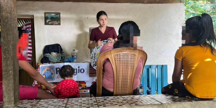 Durante estas visitas, se brindó asesoría personalizada sobre nutrición. / Foto: MAGA