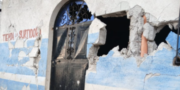 Insivumeh indica que fallas en Santa María de Jesús provocan sismos en la región./Foto: Conred.