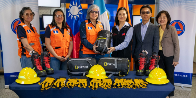 Conred se beneficia con donación por parte de China (Taiwán)./Foto: Conred.