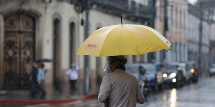 Insivumeh prevé un fin de semana lluvioso./Foto: DCA.