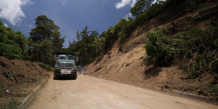 Nueva ruta alterna hacia Santa María de Jesús por San Juan el Obispo./Foto: CIV.