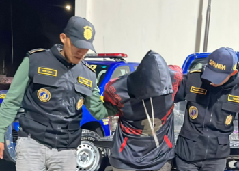 Edwin N, de 27 años, alias Chele integrante de la mara salvatrucha. / Foto: PNC