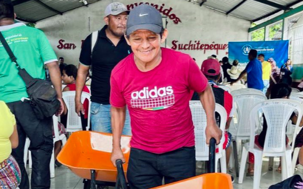 Fodes beneficia a comunidades de Suchitepéquez./Foto: Mides.