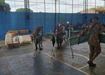 Una serie de sismos ocurrieron en Guatemala la tarde del martes 29 de julio de 2025, generando daños materiales en el departamento de Jutiapa. / Foto: Ejército